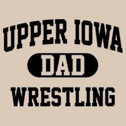Upper Iowa Wrestling Dad Design