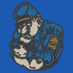 Crestwood Cadets Head Embroidered on Left Chest- Unisex Varsity Bomber Jacket Design