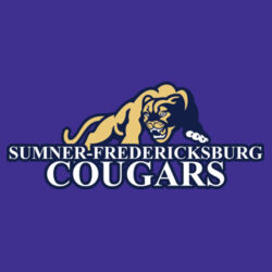 Sumner Fredericksburg Cougars Colorblock Crew Design