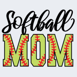 Softball Mama Crewneck Sweatshirt Design