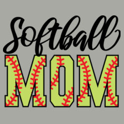 Softball Mama Crewneck Sweatshirt Design