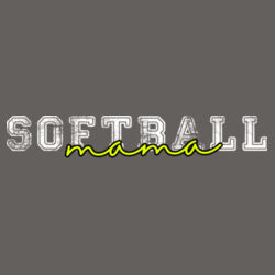Softball Mama Crewneck Sweatshirt Design