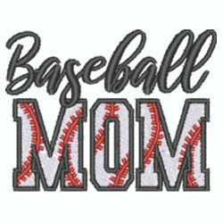 Baseball Mom Design
