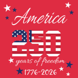 America- 250 Years of Freedom Design