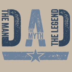 Dad- The Man The Myth The Legend Design