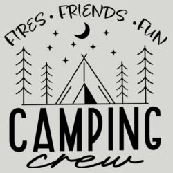 Fires Freinds Fun Camping Crew Design