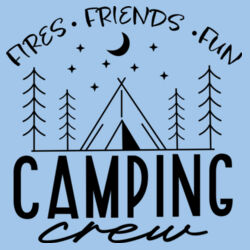 Fires Freinds Fun Camping Crew Design