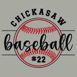 New Hampton Chickasaws Baseball *****customize your number**** Design