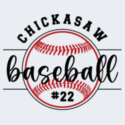 New Hampton Chickasaws Baseball *****customize your number**** Design