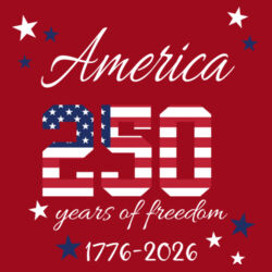America- 250 Years of Freedom Design