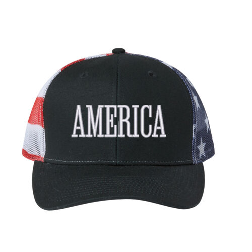 Printed Mesh Trucker Cap Thumbnail