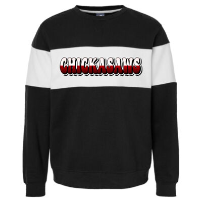 Chickasaws Colorblocked Crewneck Sweatshirt Thumbnail