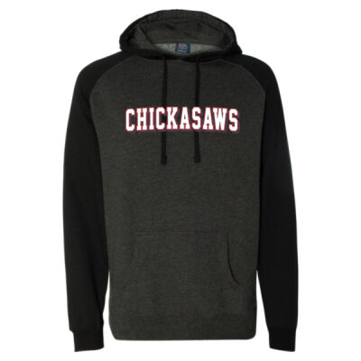 Chickasaws Raglan Hooded Sweatshirt Thumbnail