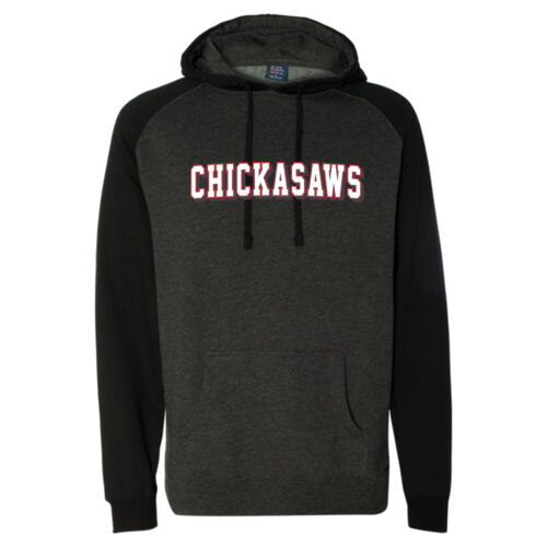 Chickasaws Raglan Hooded Sweatshirt Thumbnail