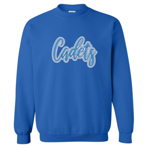 Cadets 3D Puffy Embroidery- White Outline and Blue Puffy Thumbnail