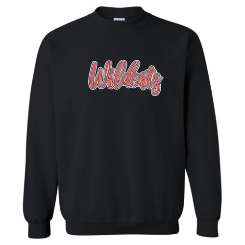 Wildcats-3D Puffy Embroidery- White Outline and Red Puffy Thumbnail