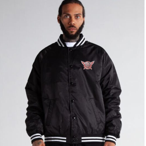 Warriors-Throw Back Unisex Varisty Bomber Jacket Thumbnail
