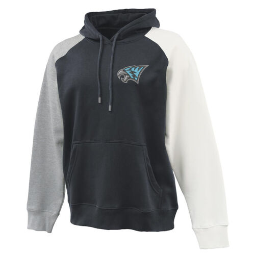 Color Block Hooded Sweatshirt- Tigerhawk Head Thumbnail